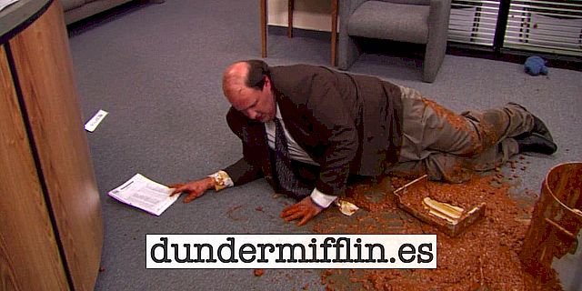 The Office TikTok encuentra la receta de chile de Kevin en los términos y condiciones de Peacock